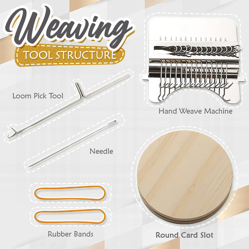 Mini Loom for Clothing Repair | Clean Darning Tool