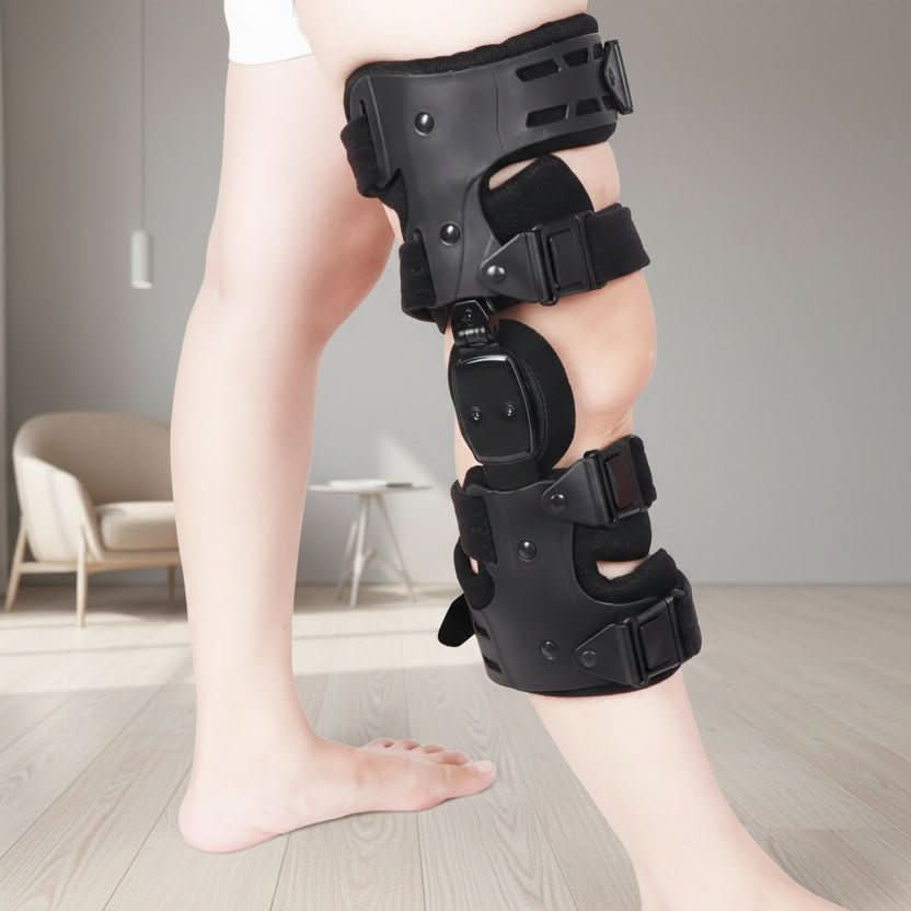 Adjustable Compression Sleeve for Knee Support and Stabilization