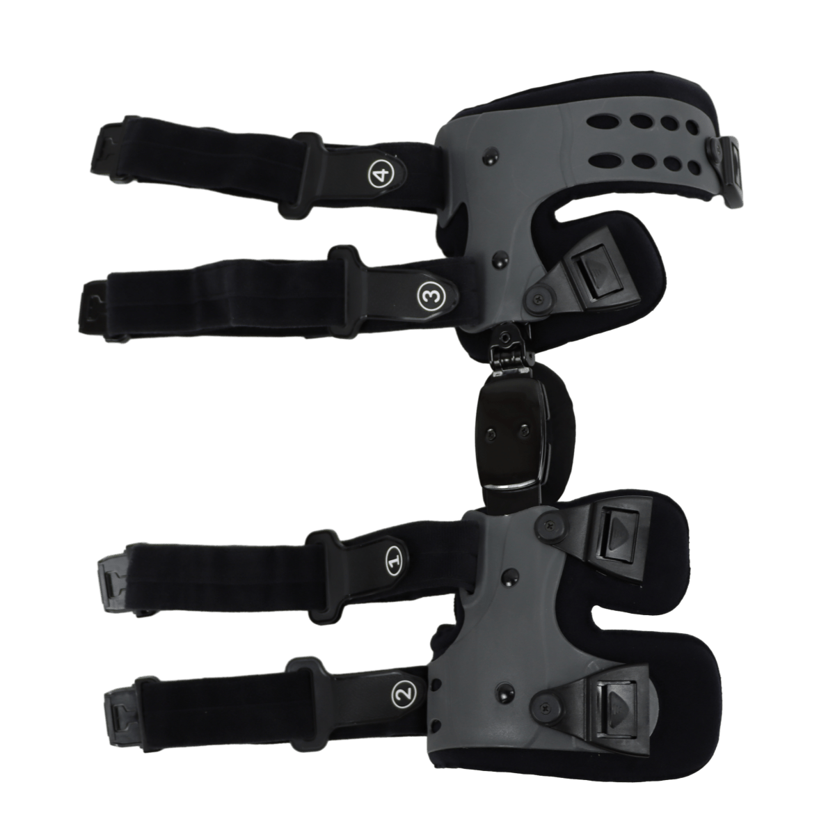 Adjustable Compression Sleeve for Knee Support and Stabilization