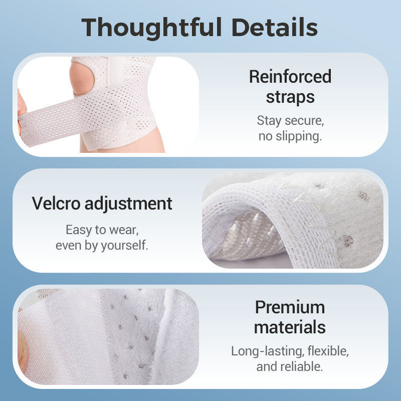 Adjustable Breathable Knee Brace with Straps