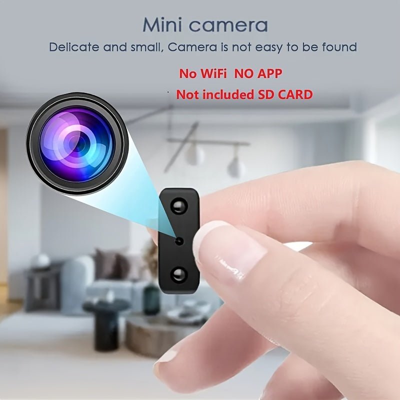 Full HD Mini Camera with Infrared Night Vision and Motion Detection