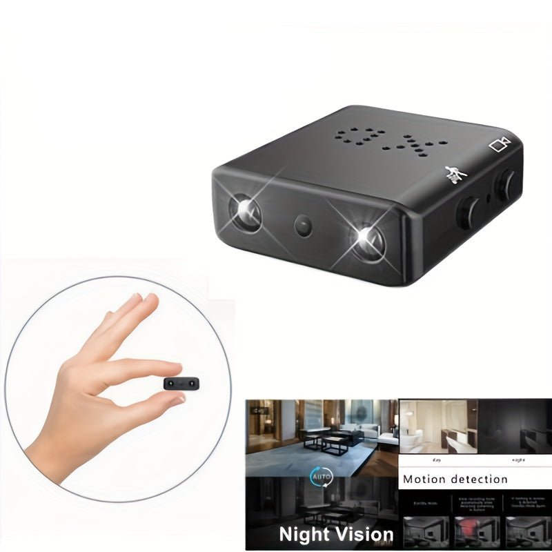 Full HD Mini Camera with Infrared Night Vision and Motion Detection