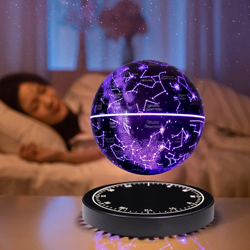 Floating Star Constellation Lamp with Magnetic Levitation