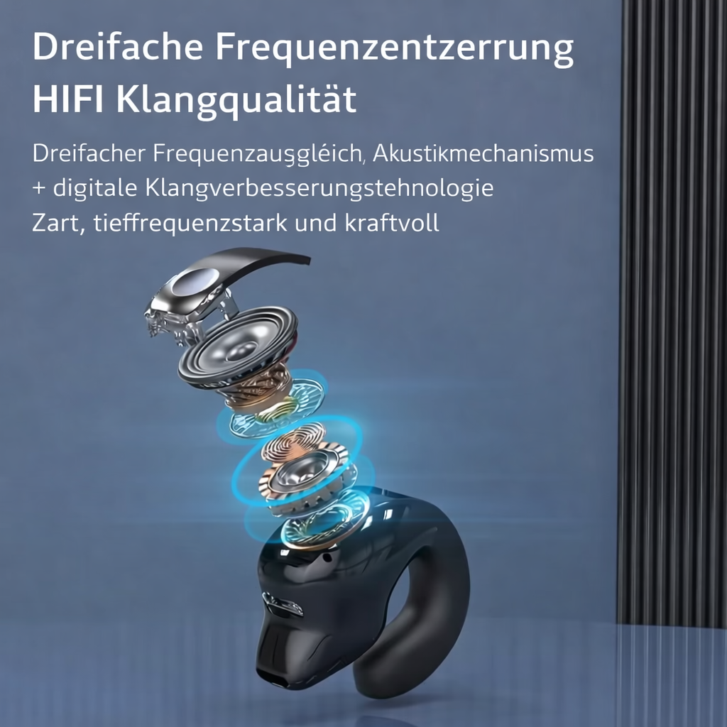 Clip-On Headphones | Pain-Free Fit & Open Sound Experience