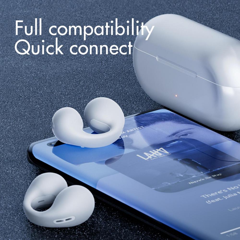 Wireless Open-Ear Headphones with OpenPulse Sound Technology