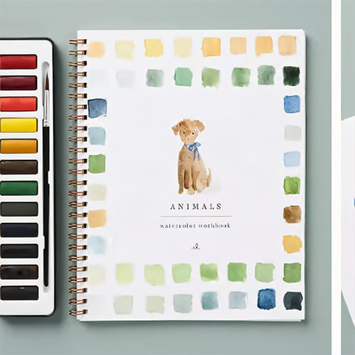 Watercolor Workbook for Beginners | Step-by-Step Art Guide