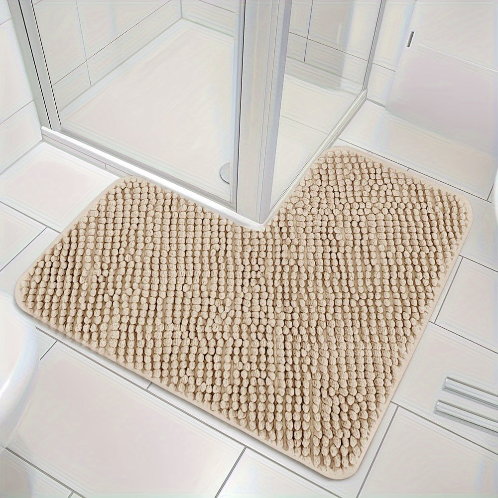 Corner-Optimized Non-Slip Bath Mat for Ultimate Comfort