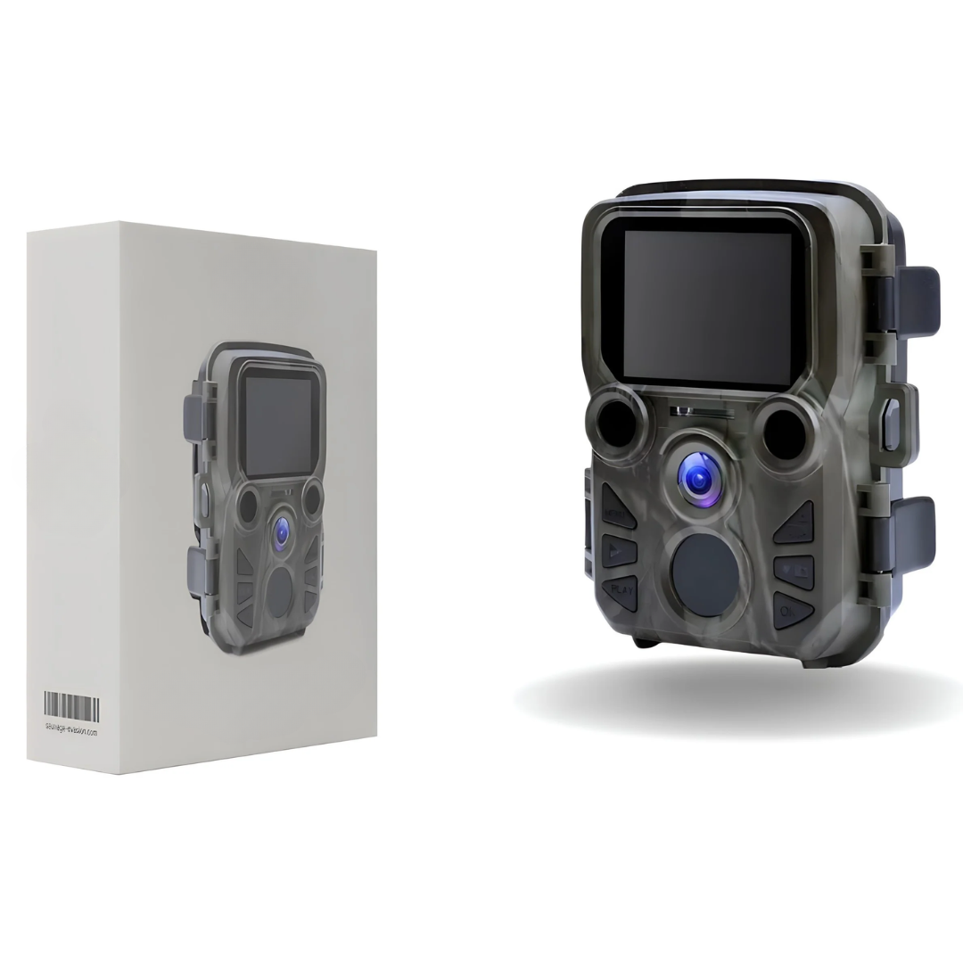 Compact 1080p Outdoor Camera - Motion-Activated Surveillance & Nature Monitoring