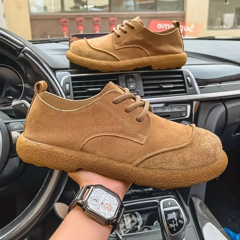 Genuine Cowhide Leather Orthopedic Footwear for All-Day Comfort