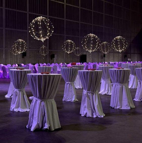 Reusable LED Balloons | Soft Glow Party Decoration | Press Button Light