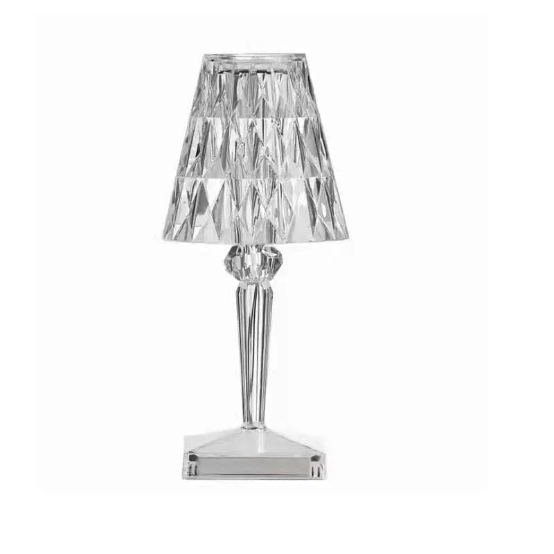 Wireless Crystal Table Lamp with LED Light
