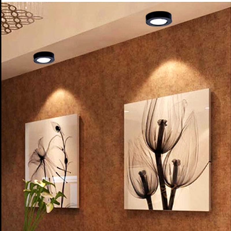 Stylish Surface-Mounted LED Downlight - 3W to 9W Options