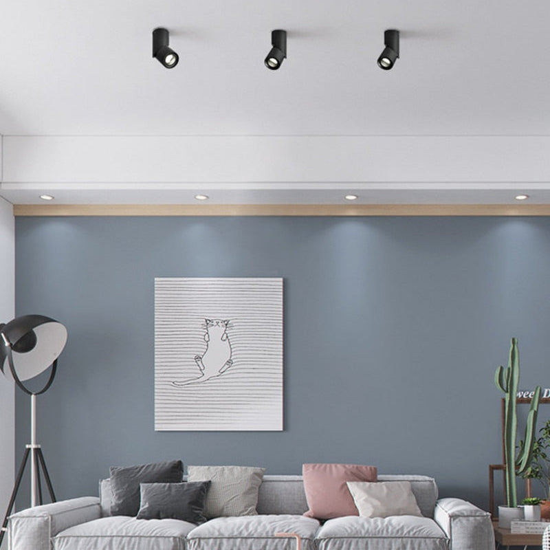 Adjustable LED Ceiling Light with Dimming Feature