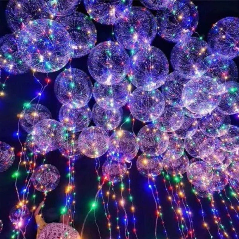 Illuminated Celebration Balloons with Custom Light Modes