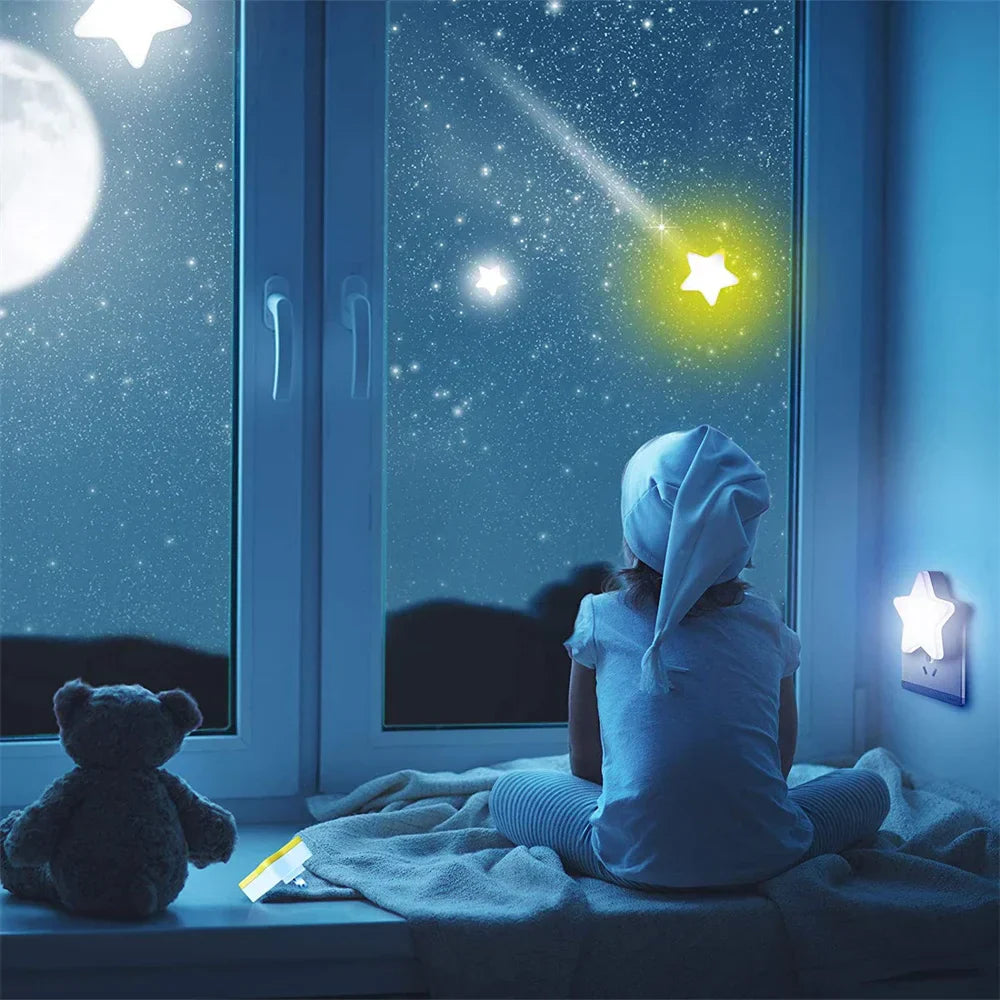 Starry Glow Plug-In Night Light for Cozy Spaces