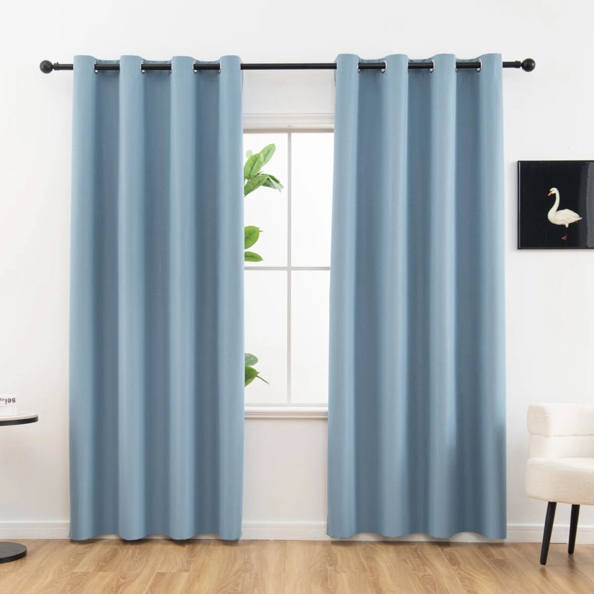 100% Blackout Curtains with Coated Lining for Complete Comfort
