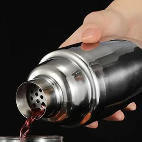 Modern Bar Cocktail Set in Stainless Steel – Mixology Tools