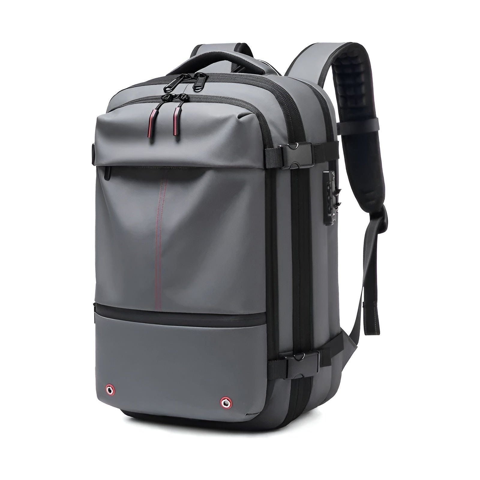 Compact Travel Backpack with Vacuum Compression System