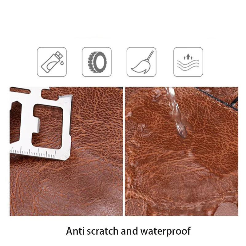 NobleCraft Large Leather Messenger Bag for Work and Play