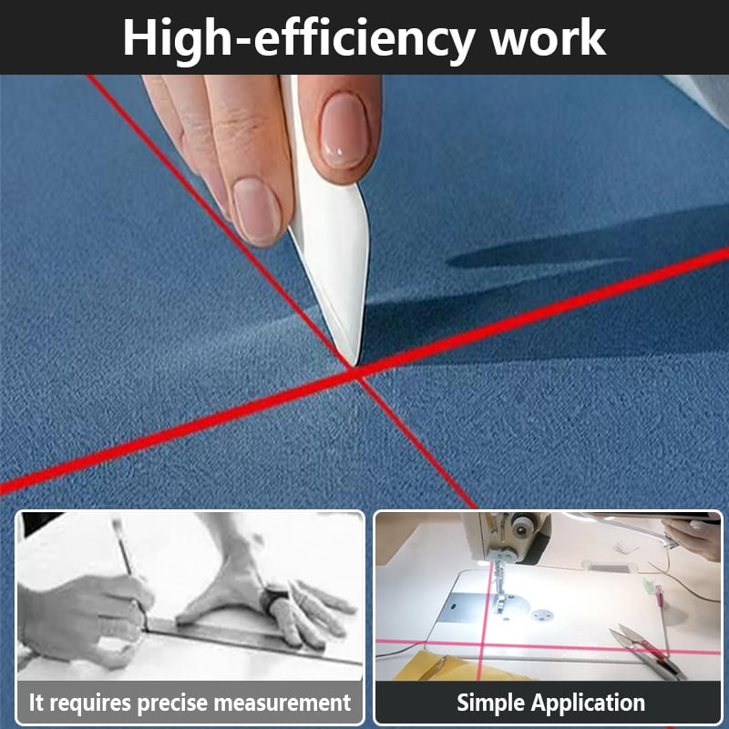 Laser Sewing Aid with Magnetic Base for Accurate Alignment