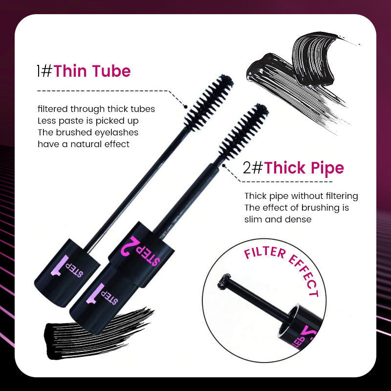 2-in-1 Volume Mascara Set for Lash Enhancement