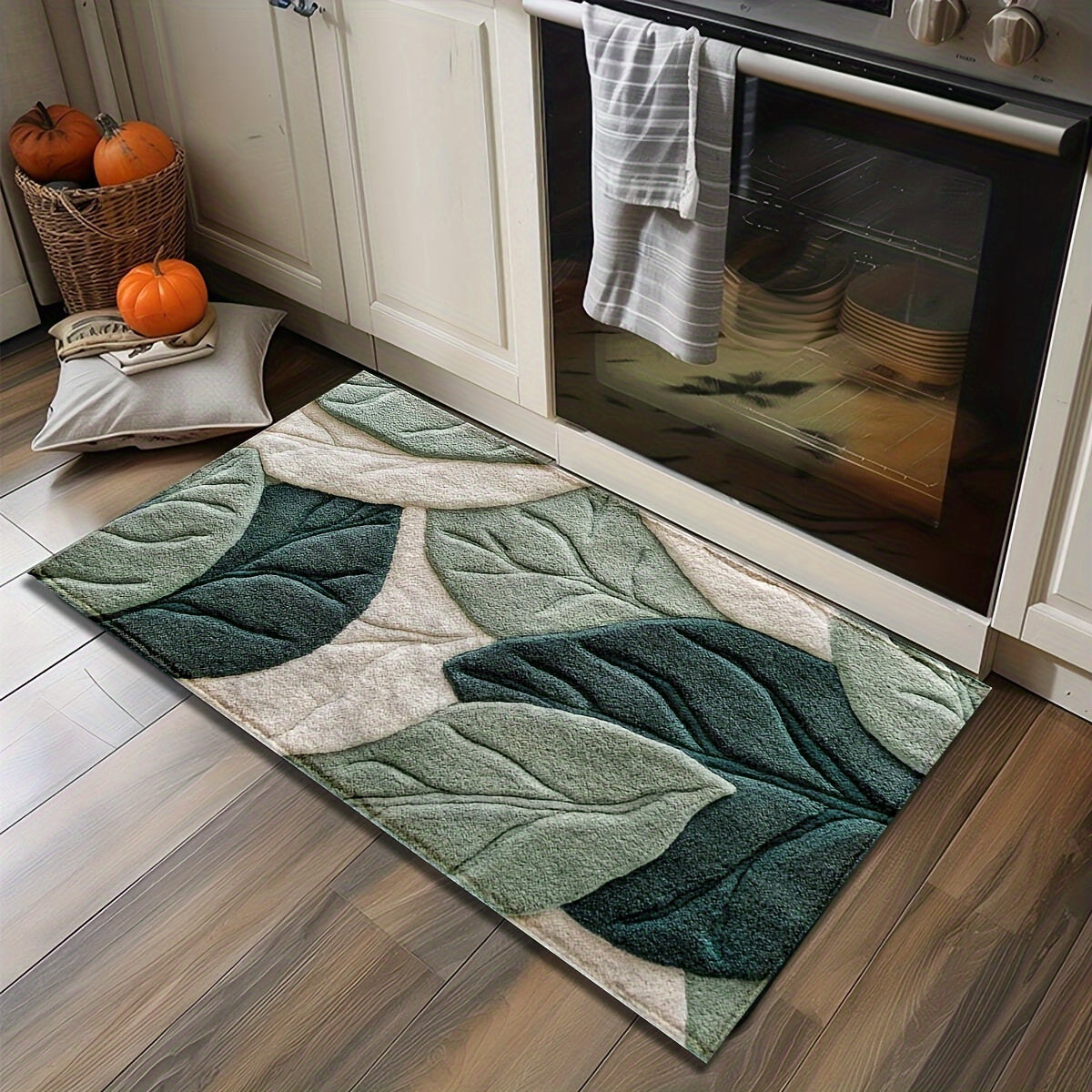 Eco-Friendly Microfiber Bath Mat with Non-Slip Backing