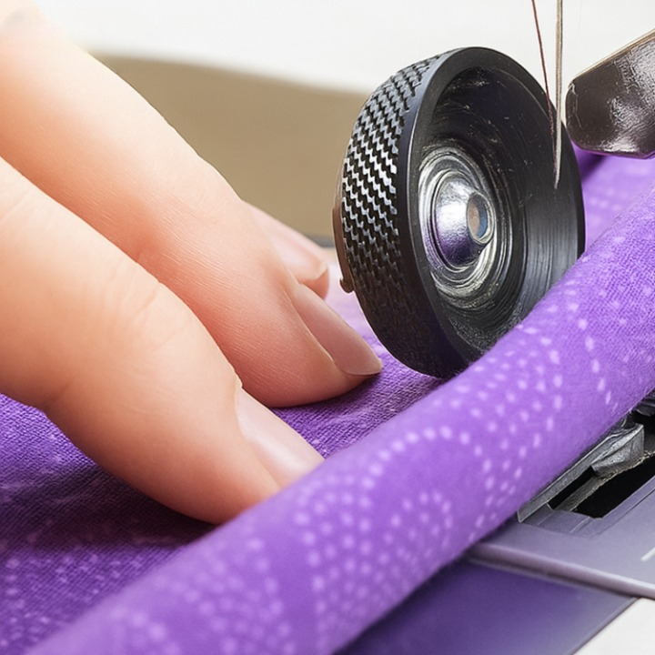 Sewing Machine Leather Rolling Foot | Smooth Movement | Rotating Wheel