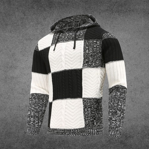 Wool Hoodie with Hood