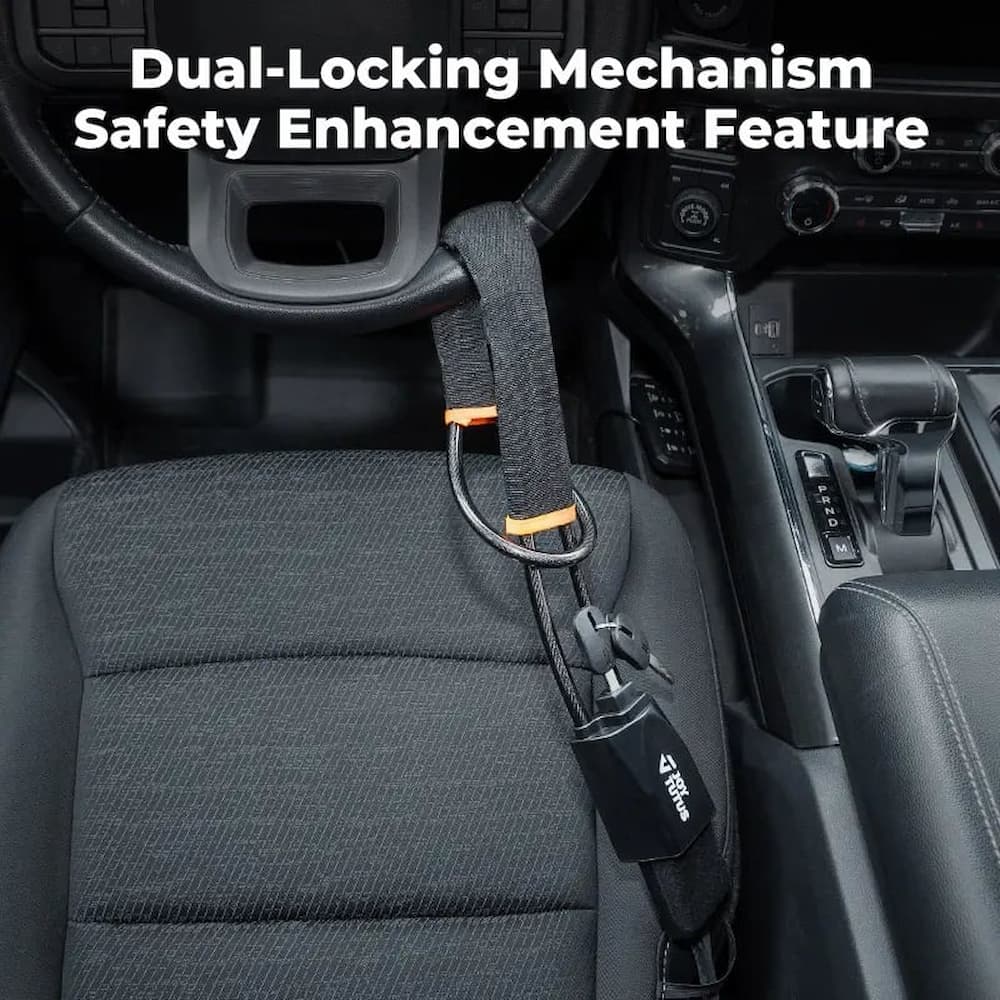 Steering Wheel Lock | Theft Protection | Steel Core