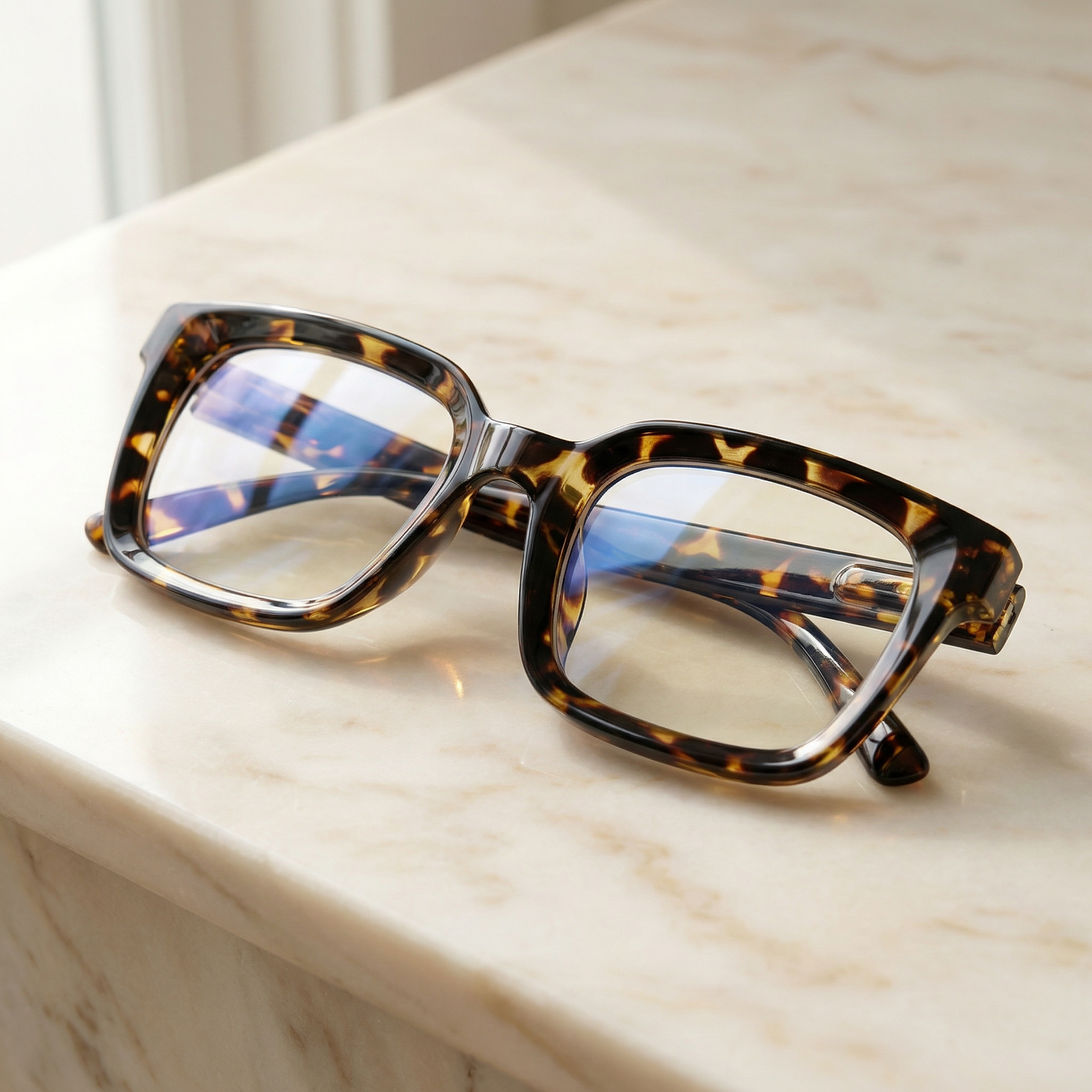 Reading Glasses | Clear Lenses | Oversized Frames