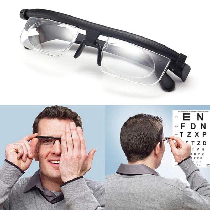 Reading Glasses with Adjustable Focus for Clear Vision