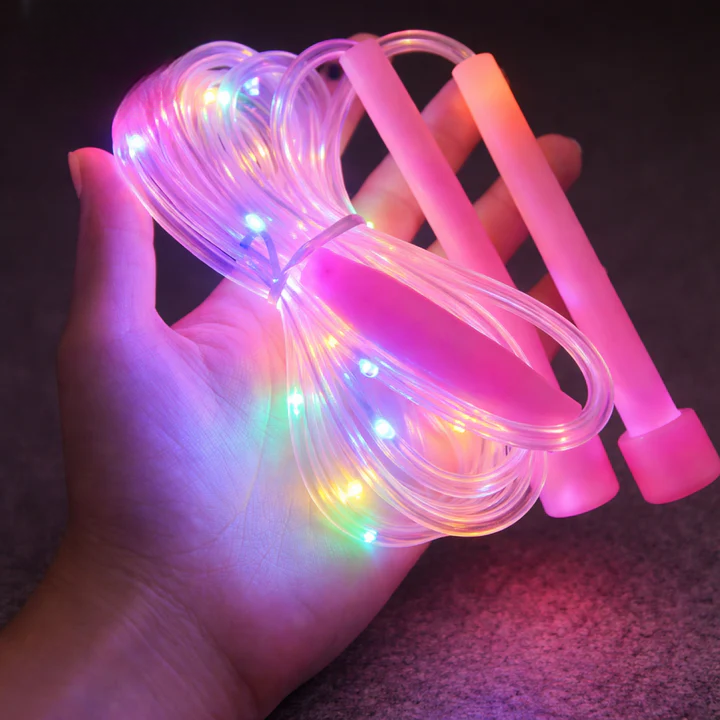 Glow Jump Rope for Kids | Adjustable Design with Light Effect