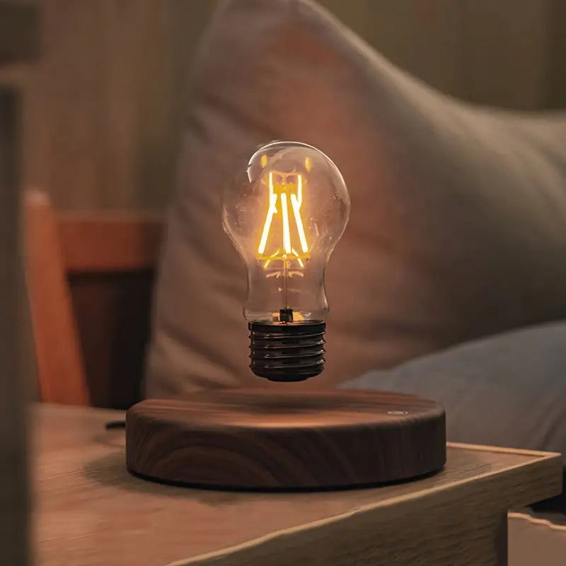 AetherGlow Floating LED Lamp - Magnetic Levitation Light