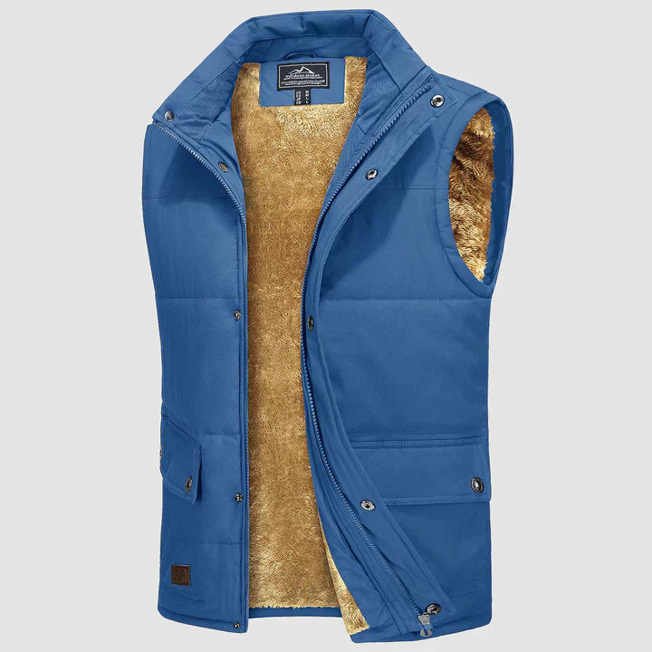 Men's Sleek Comfort Vest - Lightweight Insulated Gilet