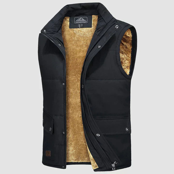 Men's Sleek Comfort Vest - Lightweight Insulated Gilet