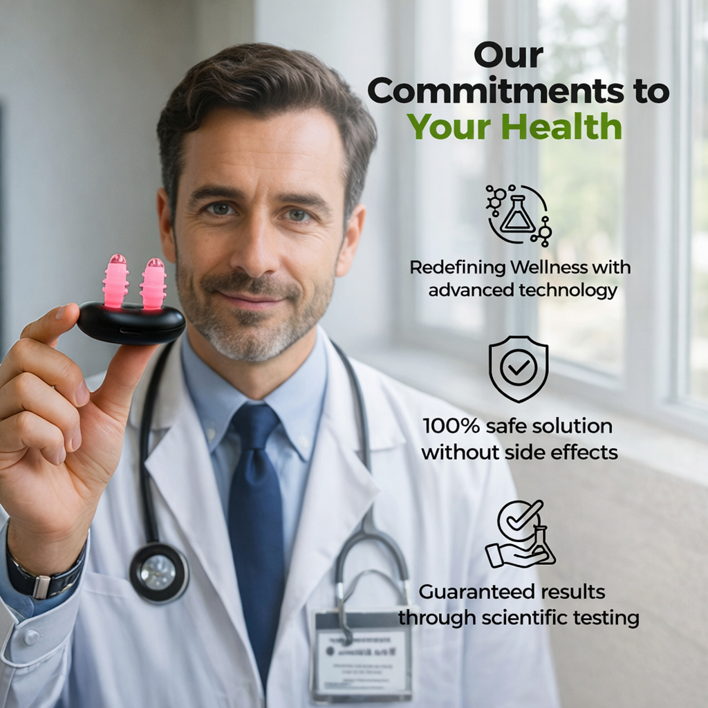 Wireless Nasal Light Therapy Device with Automatic Shut-Off