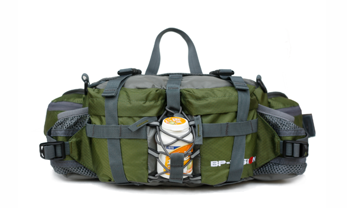 Compact Adventure Belt Bag with Smart Storage Features