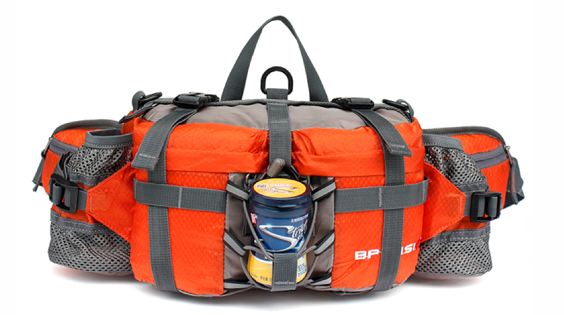 Compact Adventure Belt Bag with Smart Storage Features
