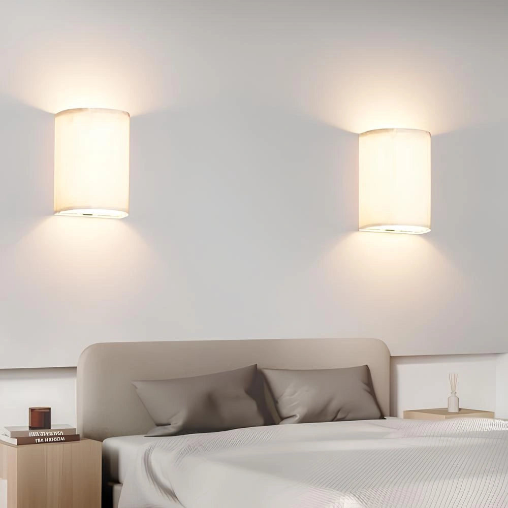 LuxeBeam Wall Lamp – Versatile Dimmable LED with Remote