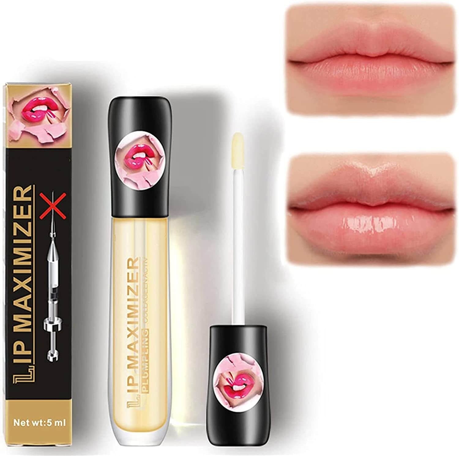 Lip Volume Serum | Hyaluronic Moisturizing Care | Lip Enhancer