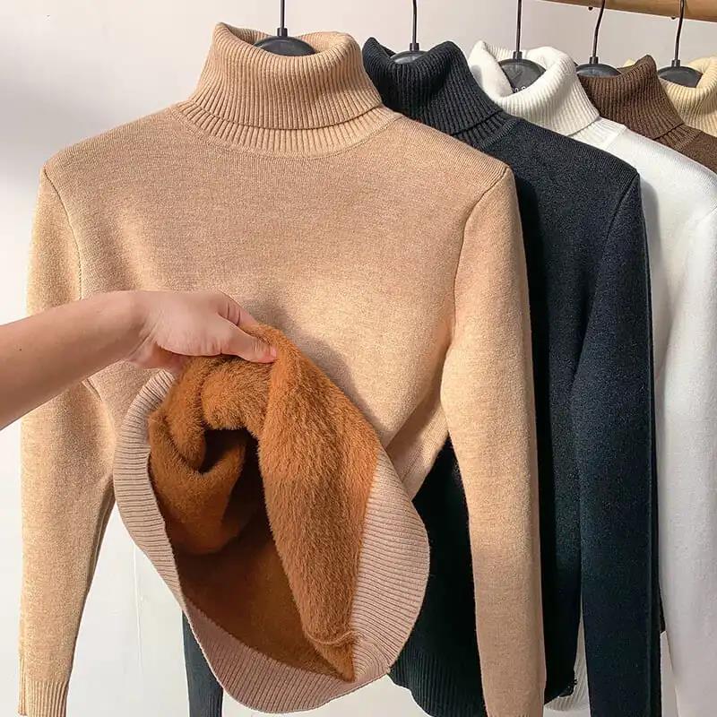 Comfortable Gradient Maxi Sweater