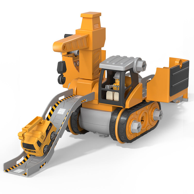 Dynamic Construction Playset with Excavator and Crane
