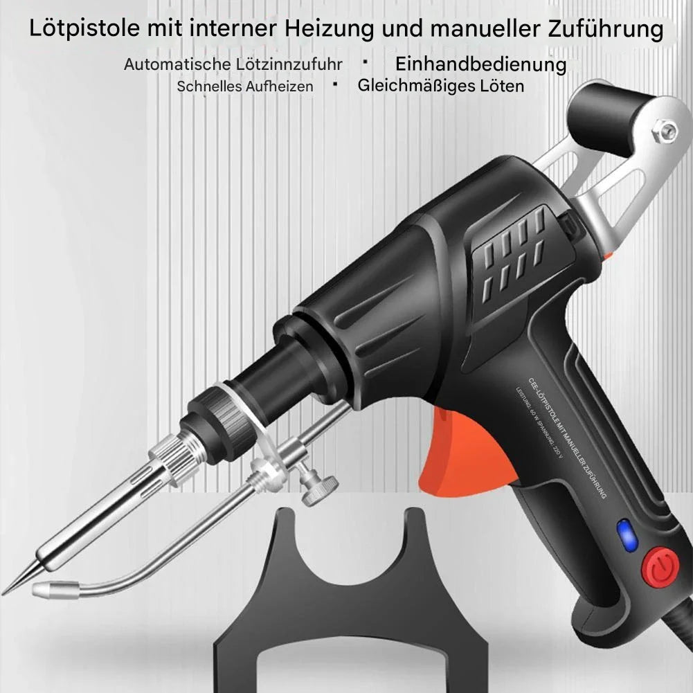 Soldering Gun with One-Hand Operation | Accurate Dispensing | For Metal & Electronics
