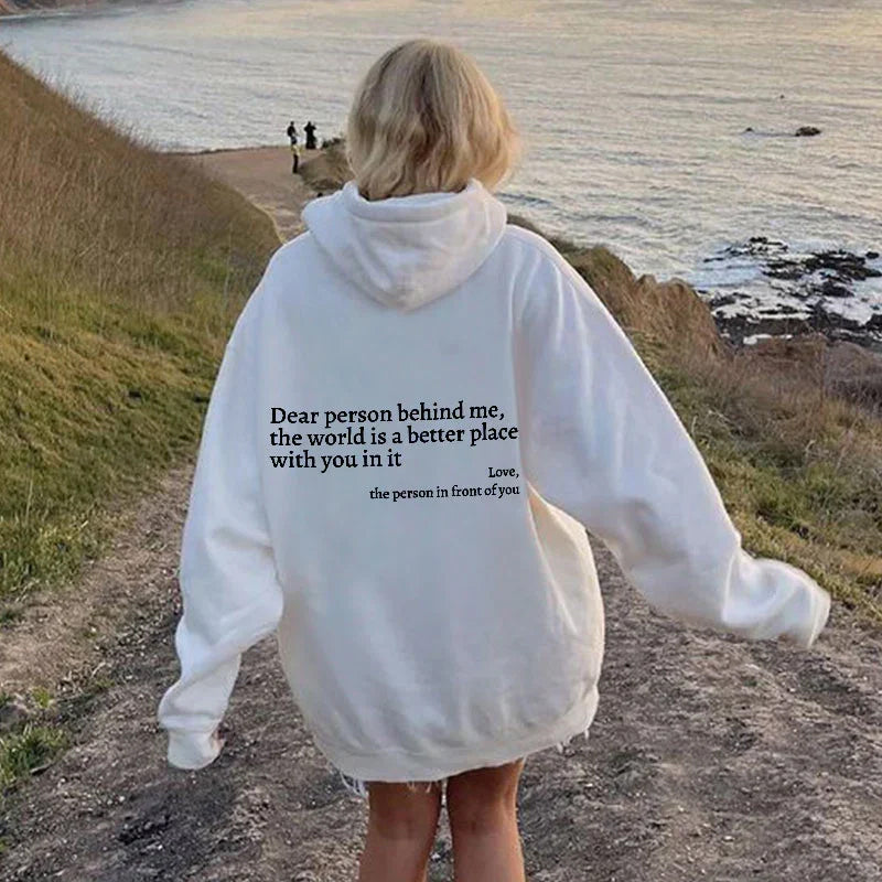 ‘Love Person Behind Me’ Hoodie