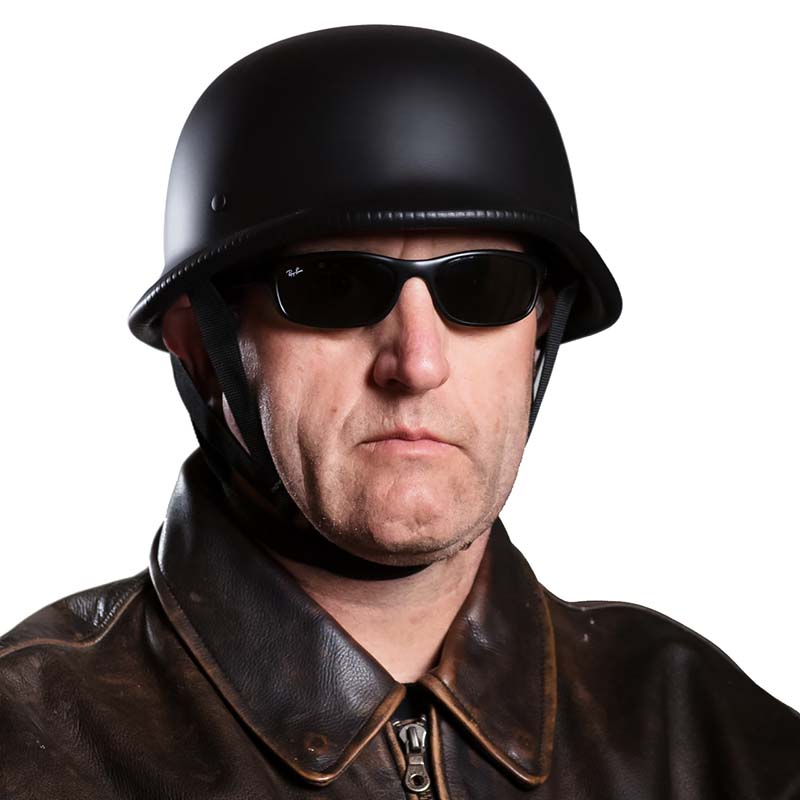Classic Open-Face Riding Helmet