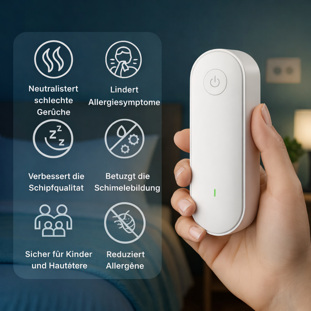 Indoor Air Ionizer | Odor Neutralizing & Quiet