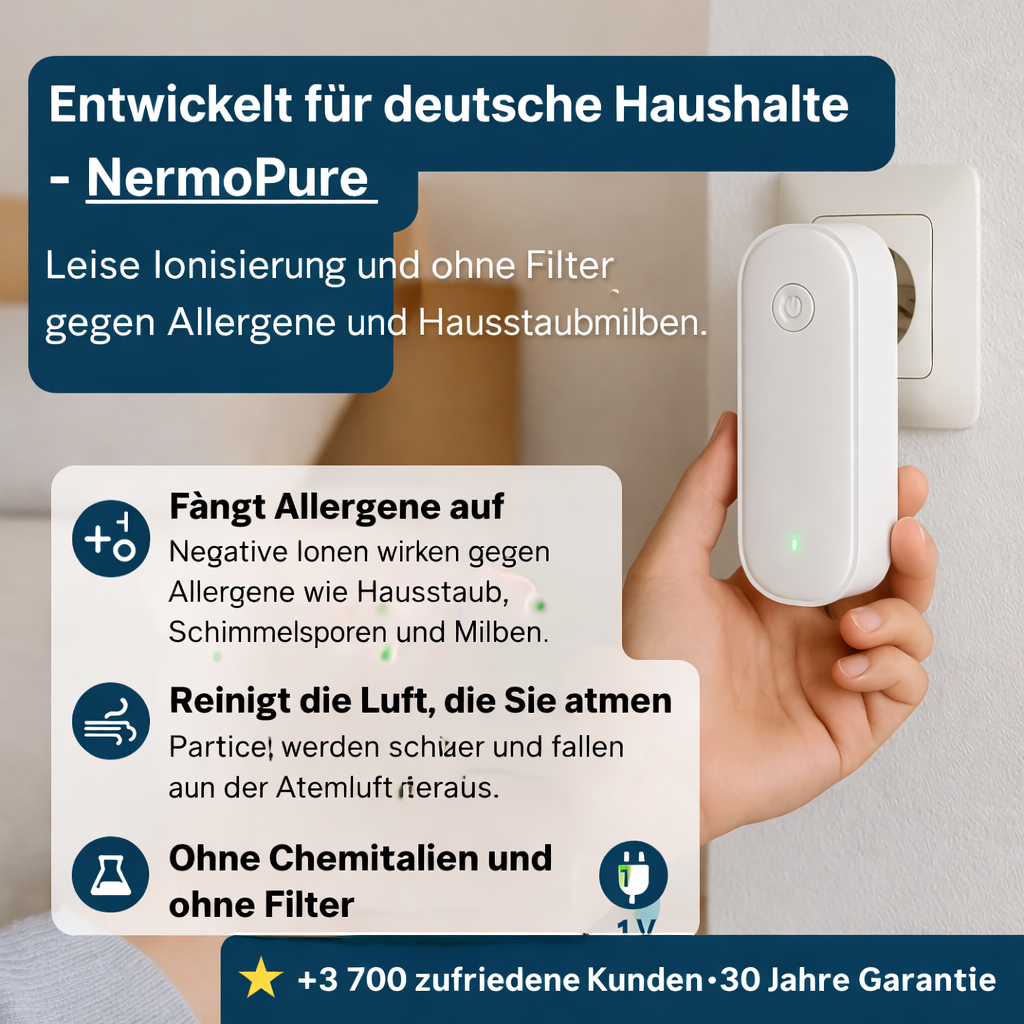 Indoor Air Ionizer | Odor Neutralizing & Quiet