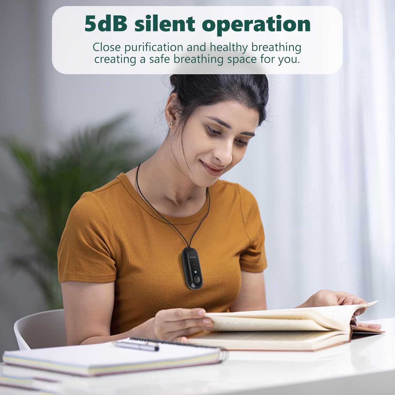 Air Purifier with Negative Ion Technology – Quiet Operation