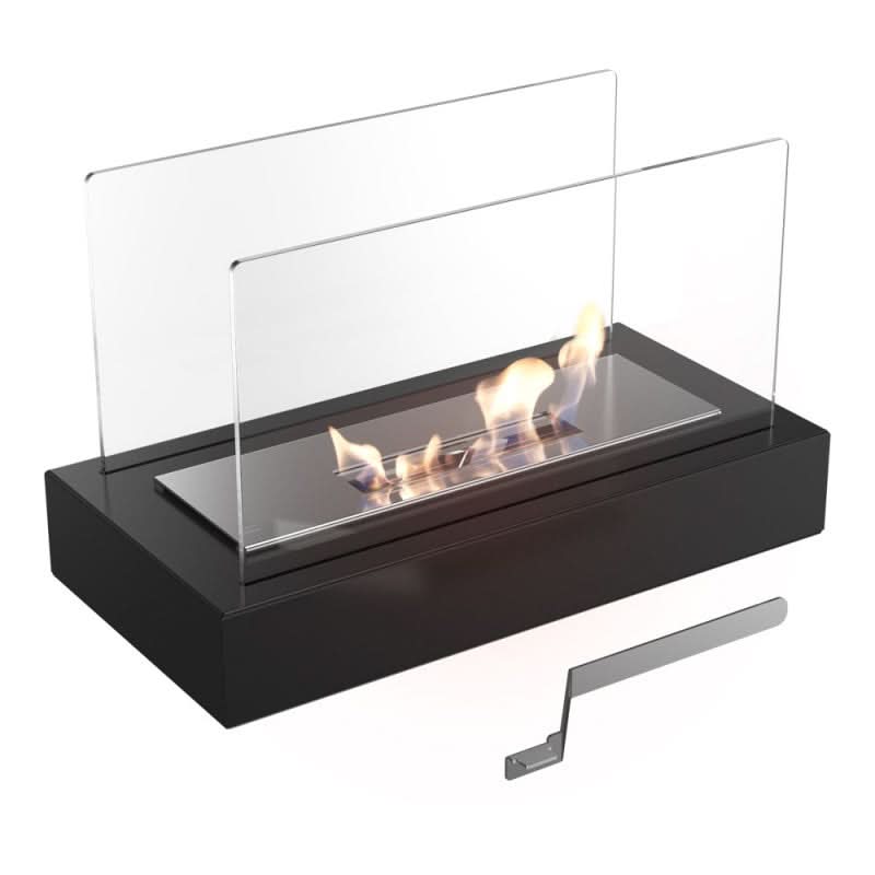 LUMINOUS FLAME - Portable Bioethanol Fireplace for Elegant Spaces