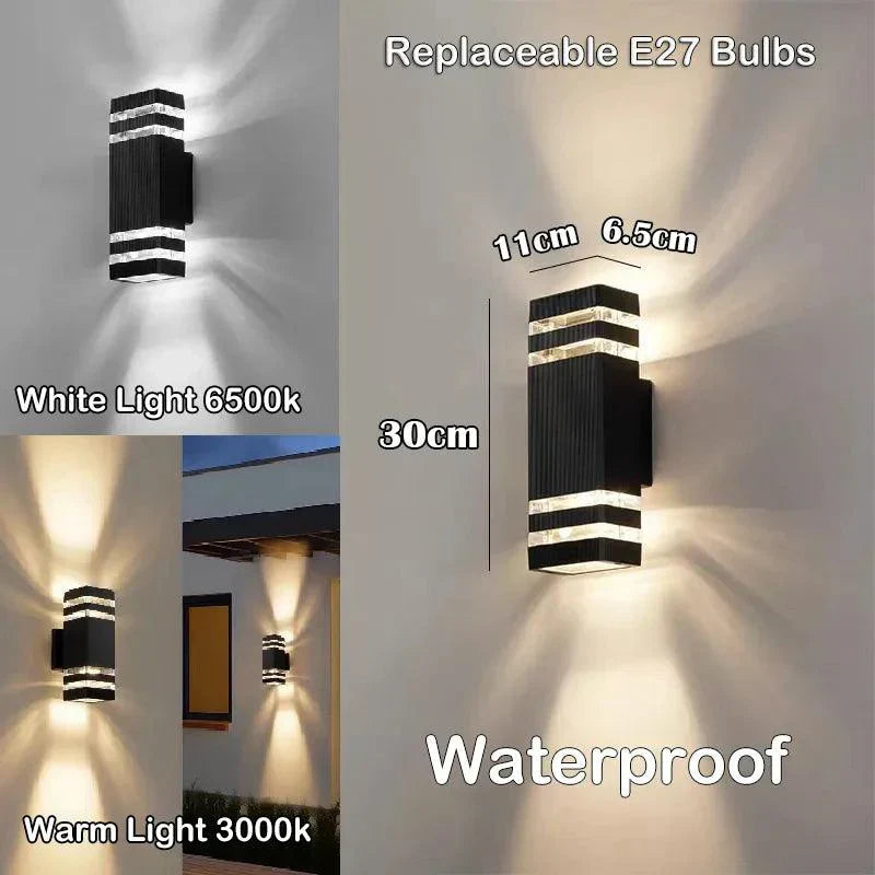 Elevate Your Outdoors with the AuraGlow Wall Light Fixture